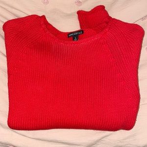 Jcrew red sweater